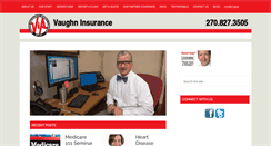 Desktop Screenshot of govaughn.com